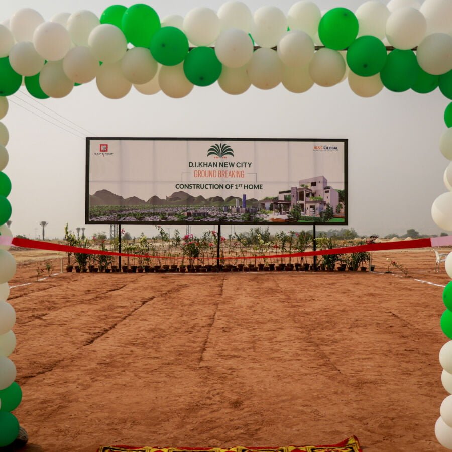 D. I. Khan New City ground breaking ceremony