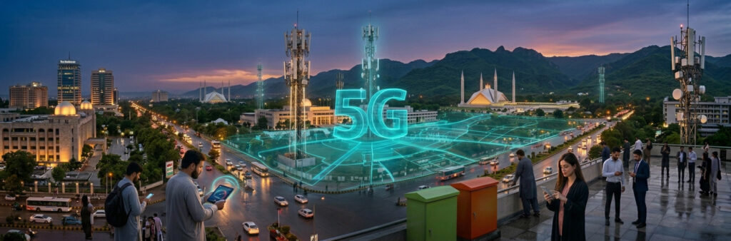 Over 300 5G Sites Activated Across Pakistan