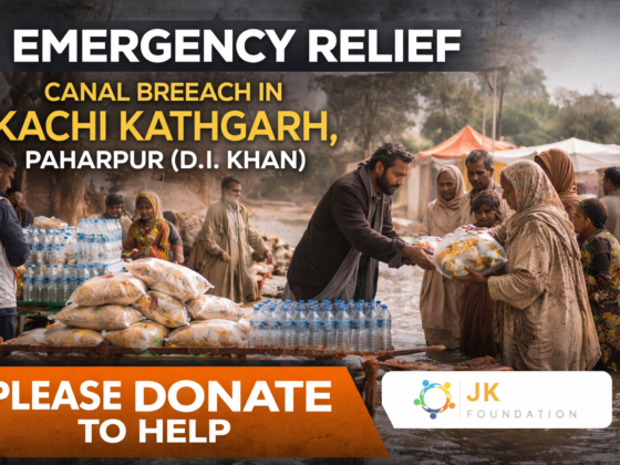 JK Foundation Emergency Relief in Paharpur (D. I. Khan)